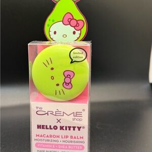 The Crème Shop x Hello Kitty Macaron Lip Balm - Juicy Pear
